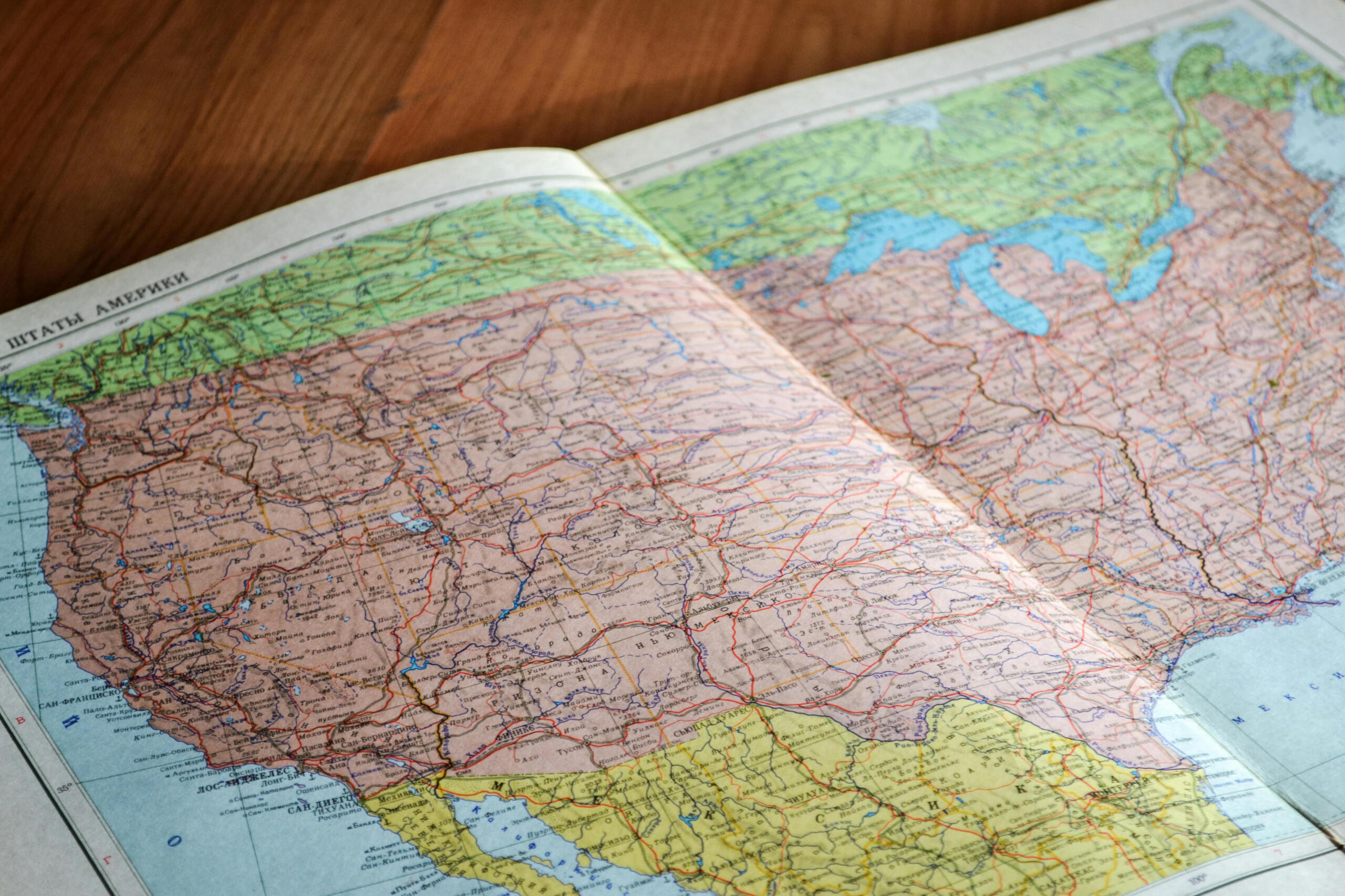 Nationwide fundraising program Map of the United States